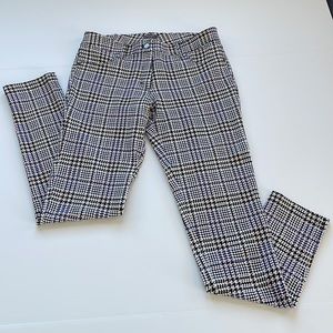 NWOT McLaughlin Plaid Stretchy Pants Size 2